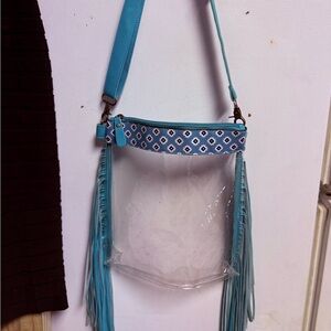 Clear crossbody bag